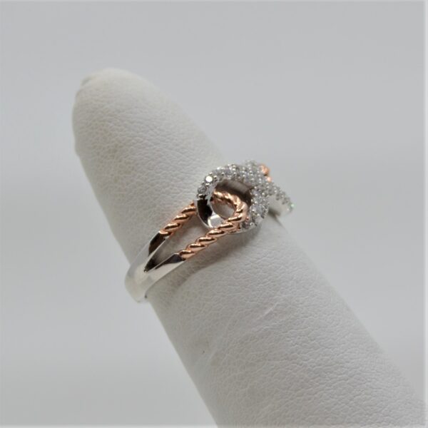 sterling silver cubic ring
